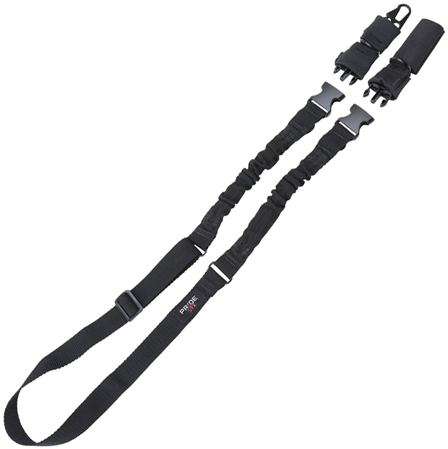 Tac Six 8911 Black Single and Double Point Convertible Sling 50" OAL MSR