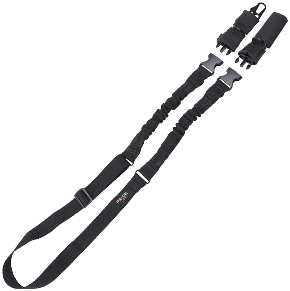Tac Six 8911 Black Single and Double Point Convertible Sling 50" OAL MSR