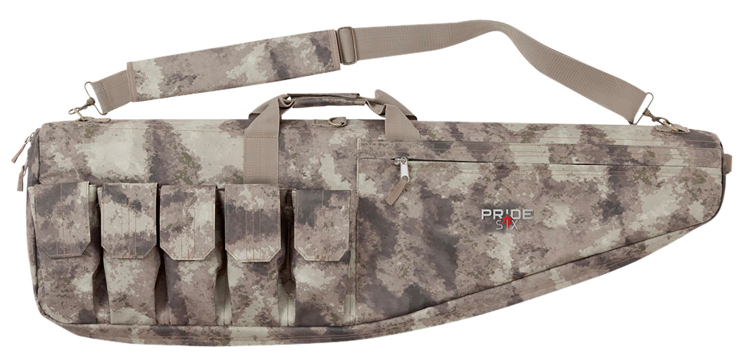 Tac-Six 10933 38" Duty Tactical Rifle Case A-TACS AU Camo