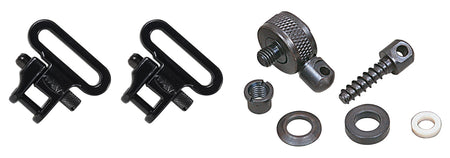 Allen Shotgun Swivel Set Black Metal 1" Fits Pump and Semi-Auto