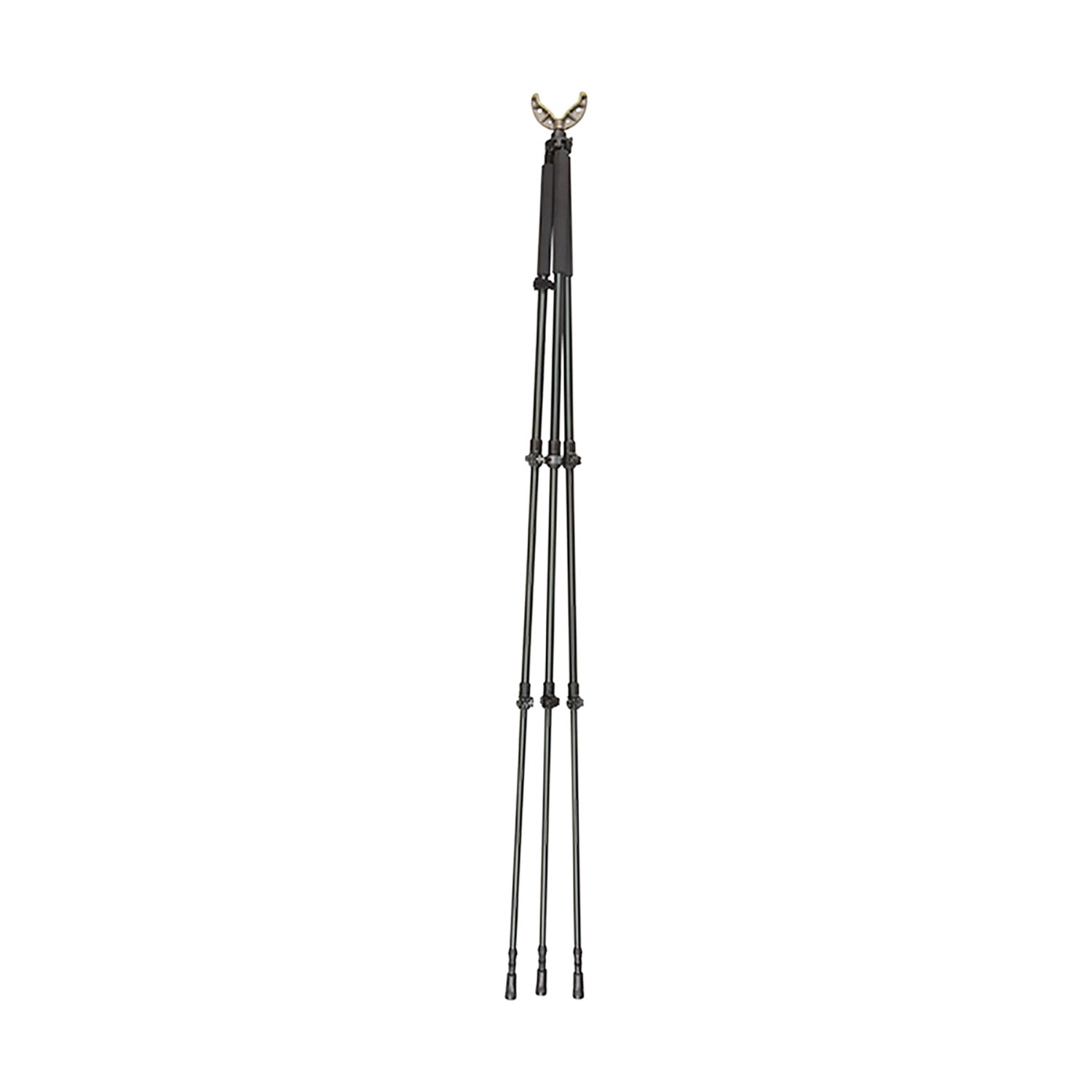 Allen 21412 Axial Convertible Tripod/Bipod/Monopod Black Aluminum 61" Adjustment