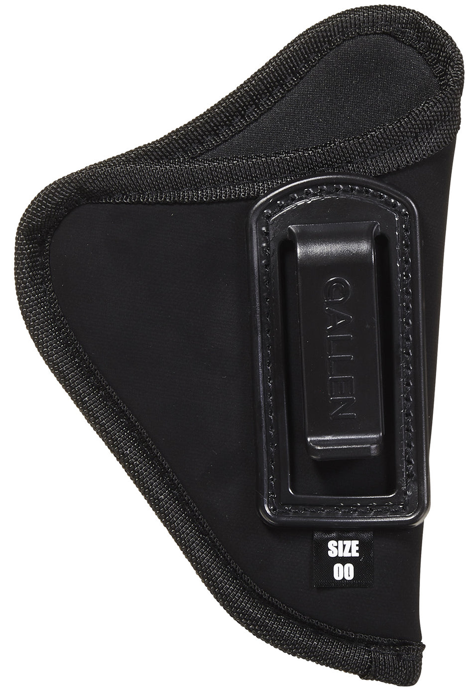 Allen 44600 Inside-The-Pant IWB Holster Size 00 Black Ultrasuede, Small/Medium Double Action Revolvers, Belt Mount, Right Hand