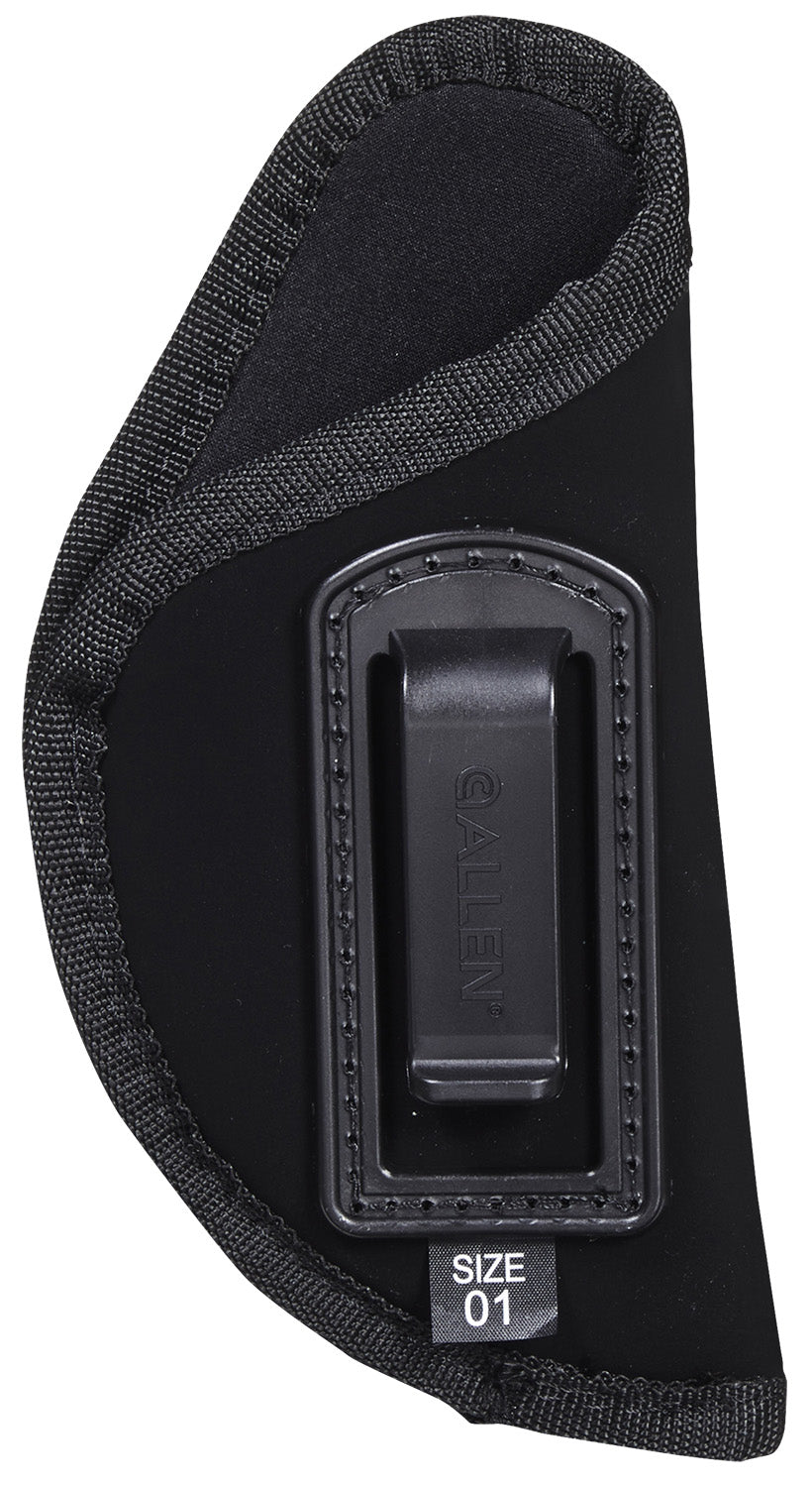 Allen 44601 Inside-The-Pant IWB Holster Size 01 Black Ultrasuede, Medium Frame Autos and Sig Sauer P365, Belt Clip, Right Hand