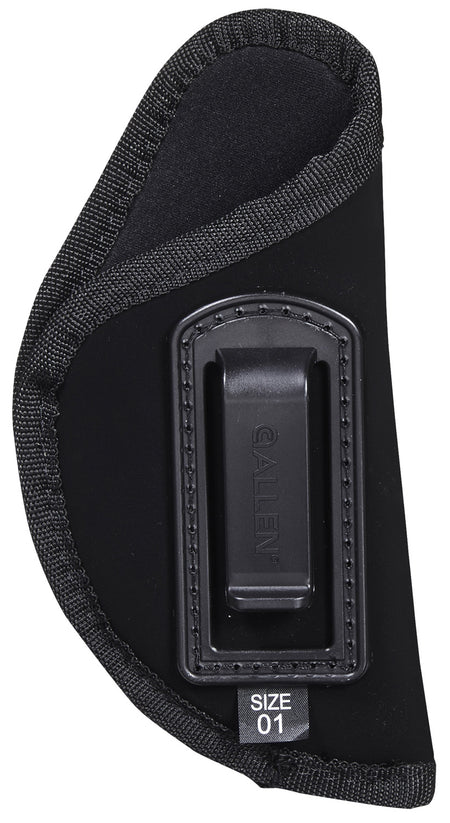 Allen 44601 Inside-The-Pant IWB Holster Size 01 Black Ultrasuede, Medium Frame Autos and Sig Sauer P365, Belt Clip, Right Hand