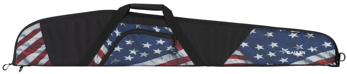 Allen 69052 Centennial 52" Shotgun Case Stars and Stripes Black Endura Fabric Rugged Construction