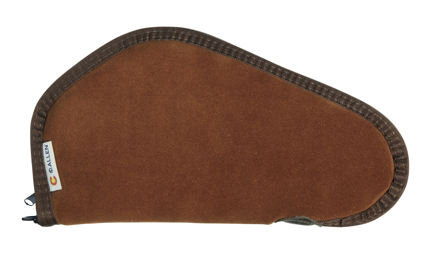 Heritage Cases 8611 Brown Suede Handgun Case 11" Foam Padded Lockable