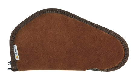 Heritage Cases 8611 Brown Suede Handgun Case 11" Foam Padded Lockable