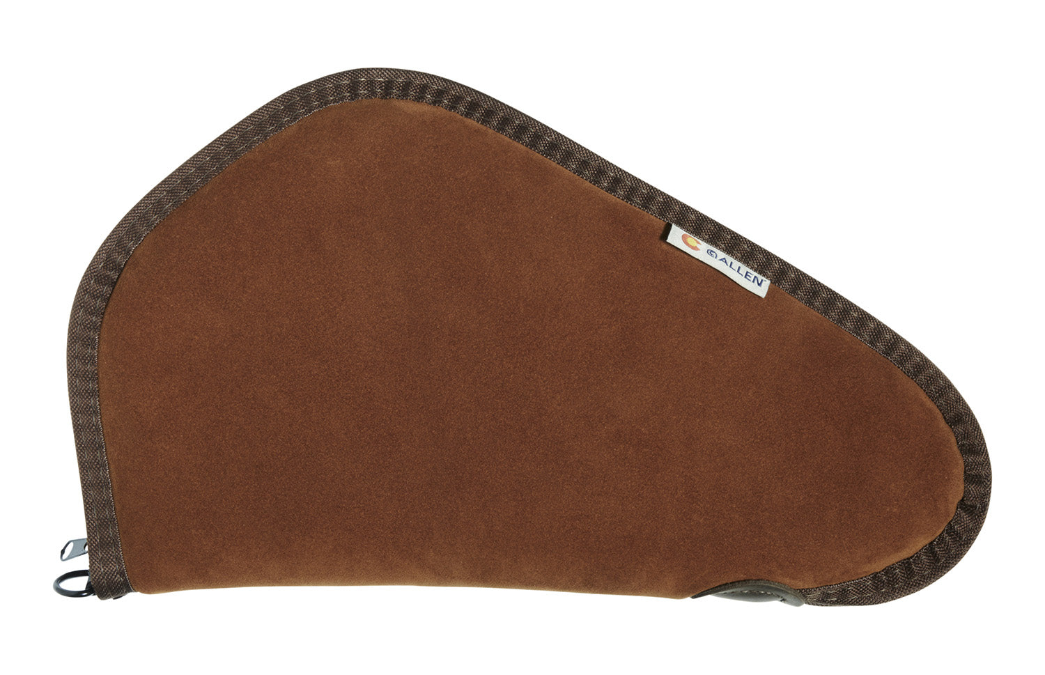 Heritage Cases 8613 Brown Suede Handgun Case 13" Foam Padded Lockable