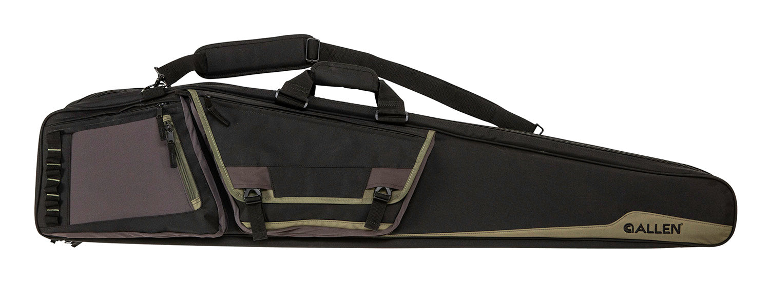 Allen 90650 Rocky 50" Double Rifle Case Black Endura Fabric Removable Padded Shoulder Strap for 2 Rifles