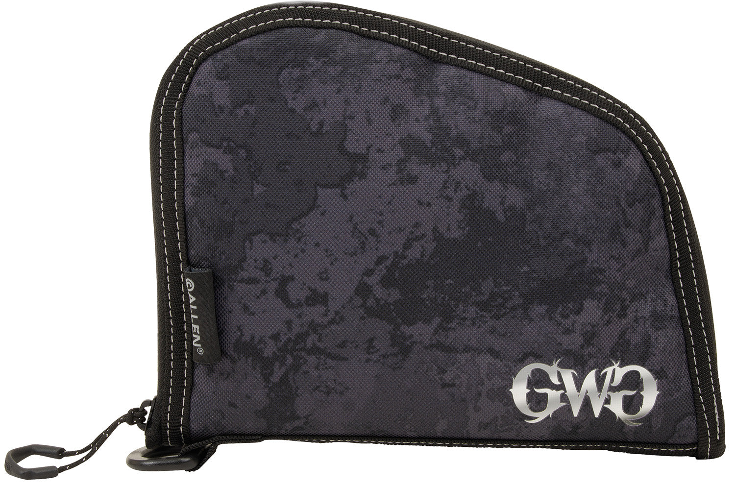Girls With Guns 9078 Midnight Compact Handgun Case 8" Shade Blackout Camo Design