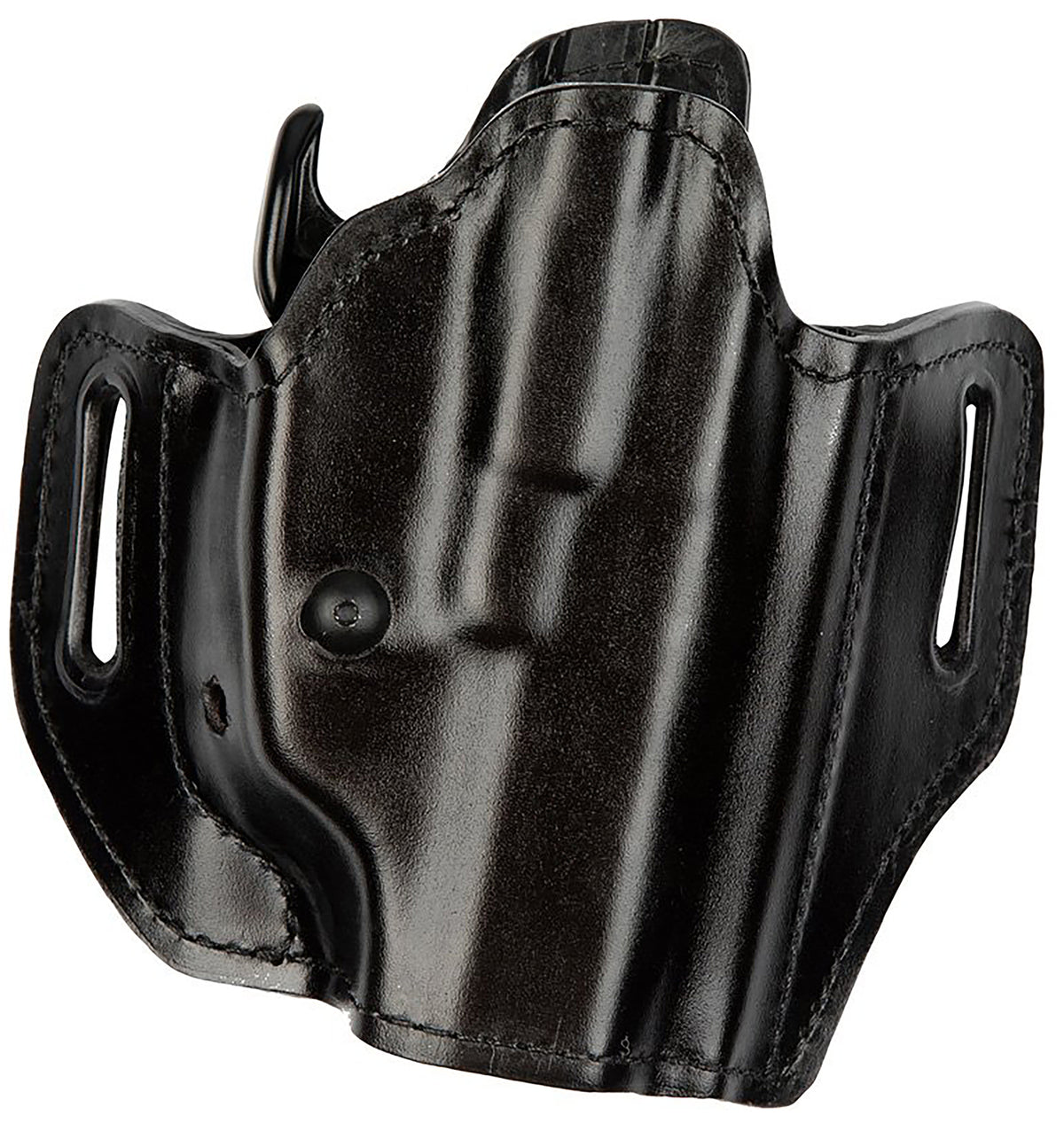 Bianchi 57501 Assent Pro-Fit OWB Belt Slide Holster Size 05 Black Leather Fits Sig Sauer P229/P320/Walther PPX RH
