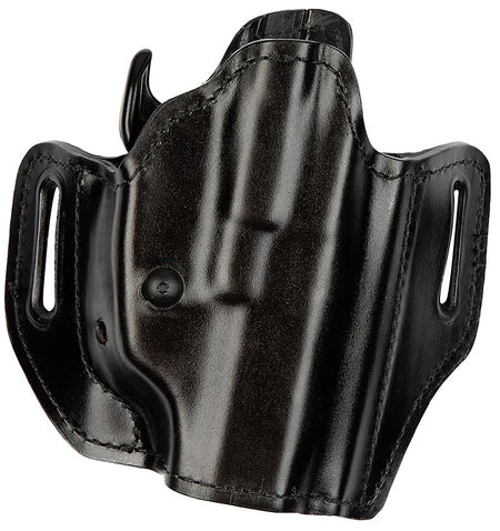 Bianchi 57501 Assent Pro-Fit OWB Belt Slide Holster Size 05 Black Leather Fits Sig Sauer P229/P320/Walther PPX RH