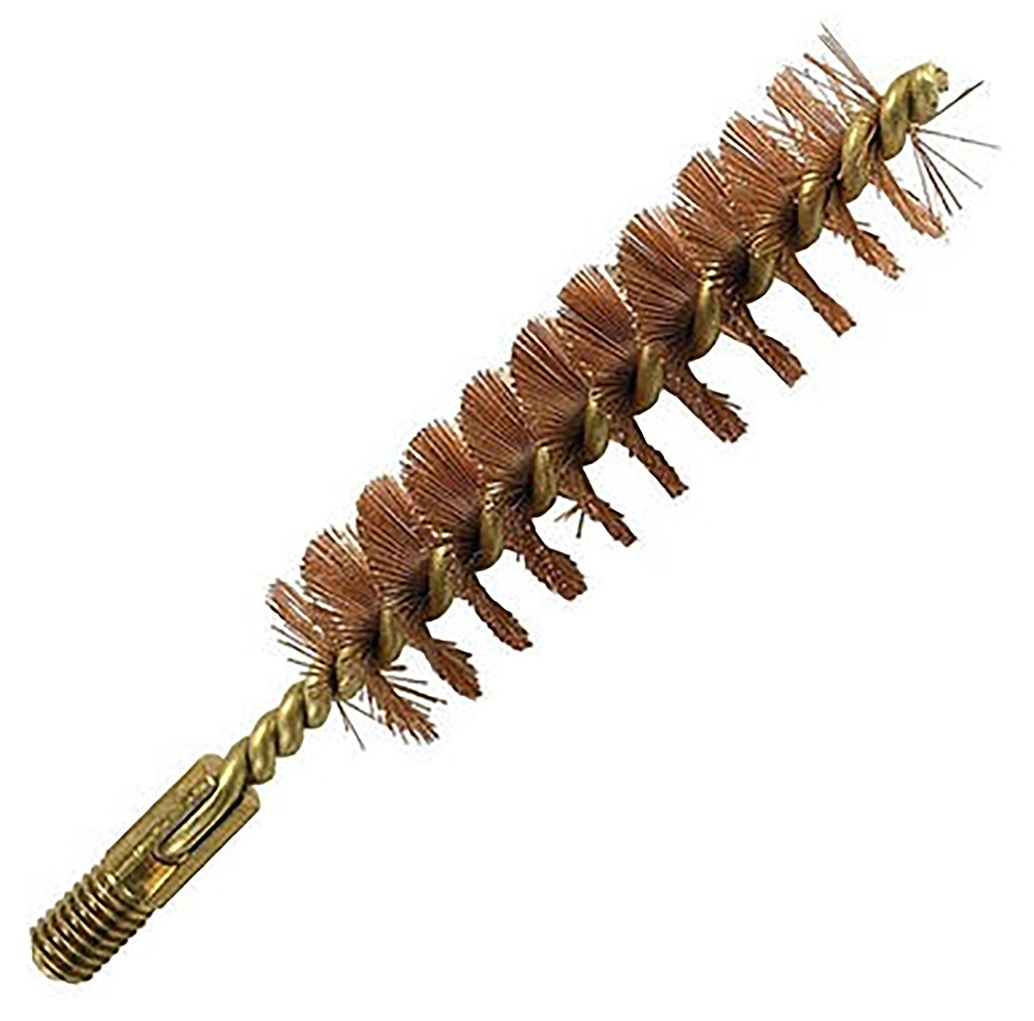 CVA AC1463 Bronze Bristle Cleaning Brush .45 Cal Muzzleloader 10-32 Thread