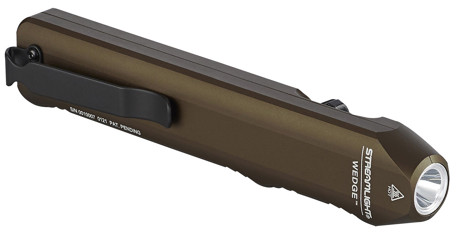 Streamlight 88811 Wedge Slim Coyote Tan 1000 Lumen Everyday Carry Flashlight USB-C