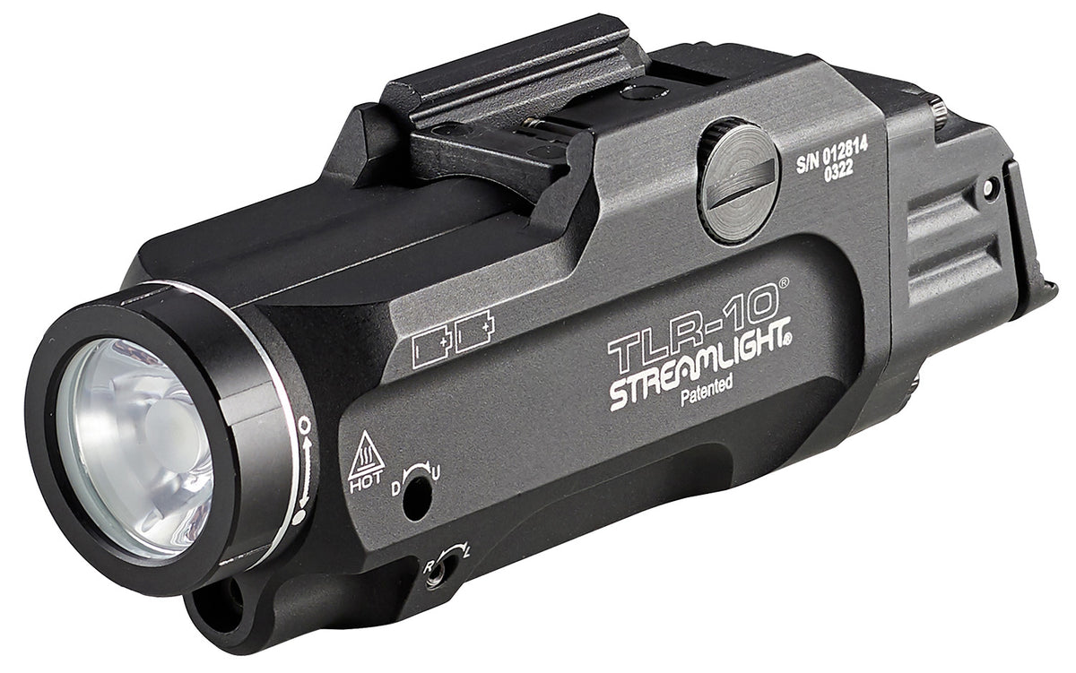 Streamlight 69470 TLR-10 Full Frame Gun Light 1000 Lumens White LED Integrated Red Laser