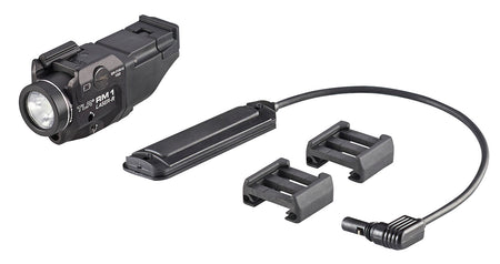Streamlight TLR-1 RM w/Laser Black Anodized Aluminum 500 Lumens Red Laser Long Gun Kit Rail Mount