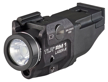 Streamlight TLR-1 RM with Red Laser Black Anodized Aluminum 500 Lumens Rail Mount without Pressure Switch
