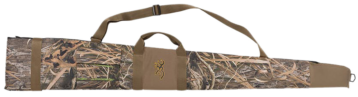 Browning 1419505952 Waterfowl Floater FLEX Shotgun Case Mossy Oak Shadow Grass Habitat High-Density Foam