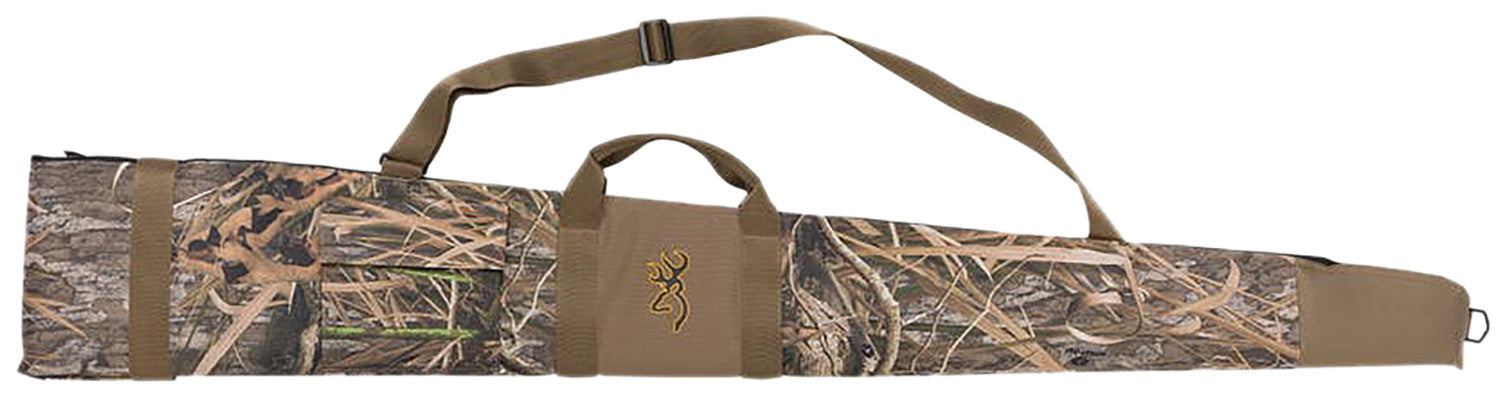Browning 1419505952 Waterfowl Floater FLEX Shotgun Case Mossy Oak Shadow Grass Habitat High-Density Foam
