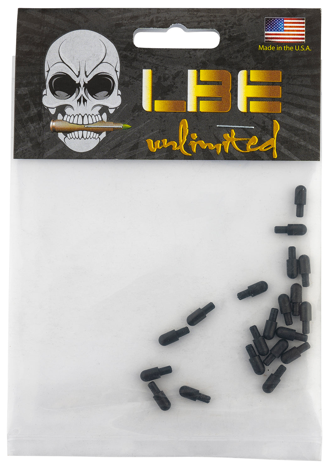 LBE Unlimited AR-15 Bolt Catch Plunger Pack of 20 1117 Steel Black