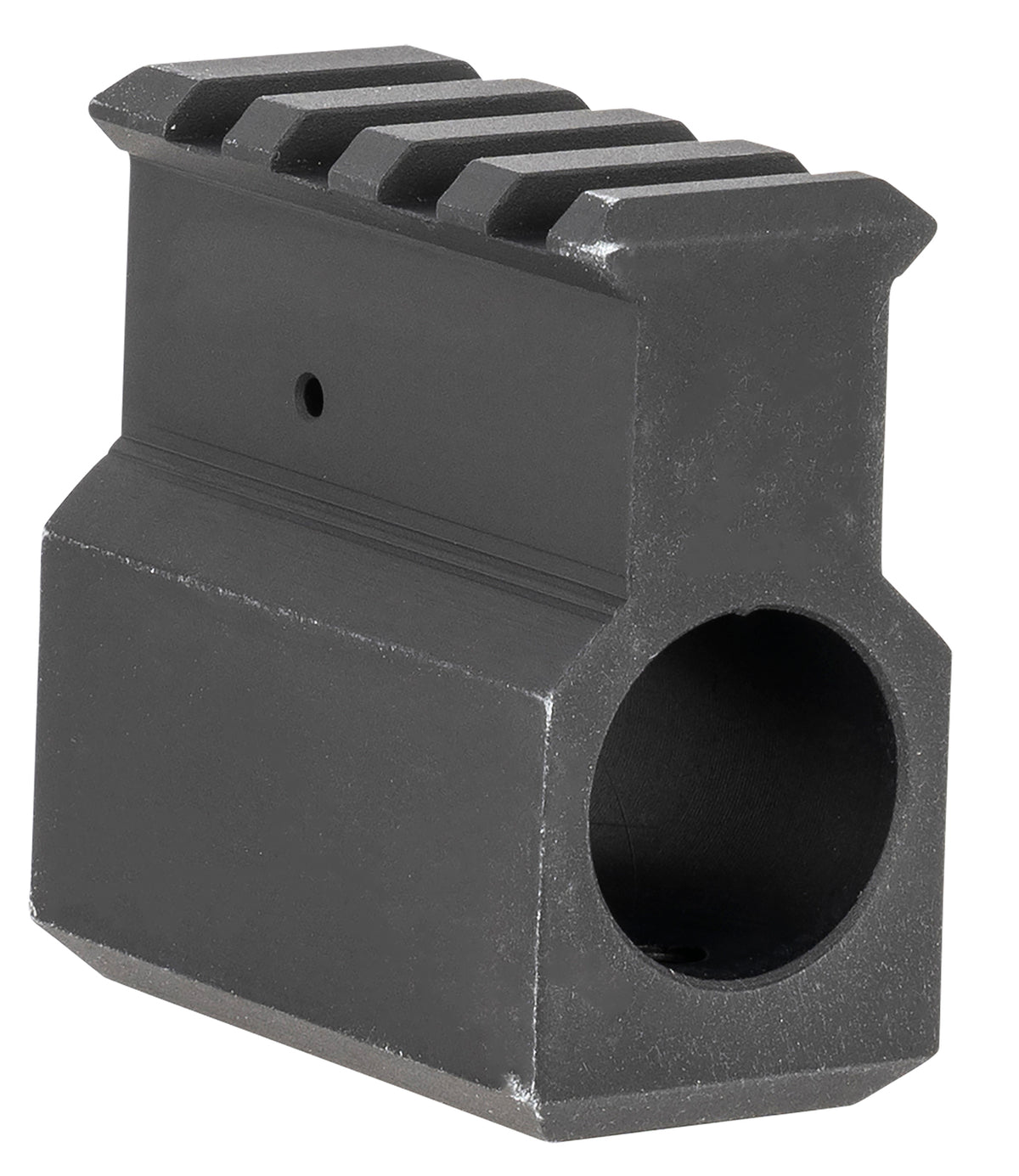 LBE Unlimited ARRGBUH .750 Railed Gas Block Upper Height AR Platform Anodized Black