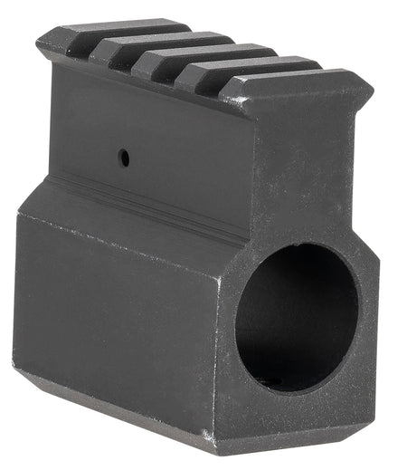 LBE Unlimited ARRGBUH .750 Railed Gas Block Upper Height AR Platform Anodized Black