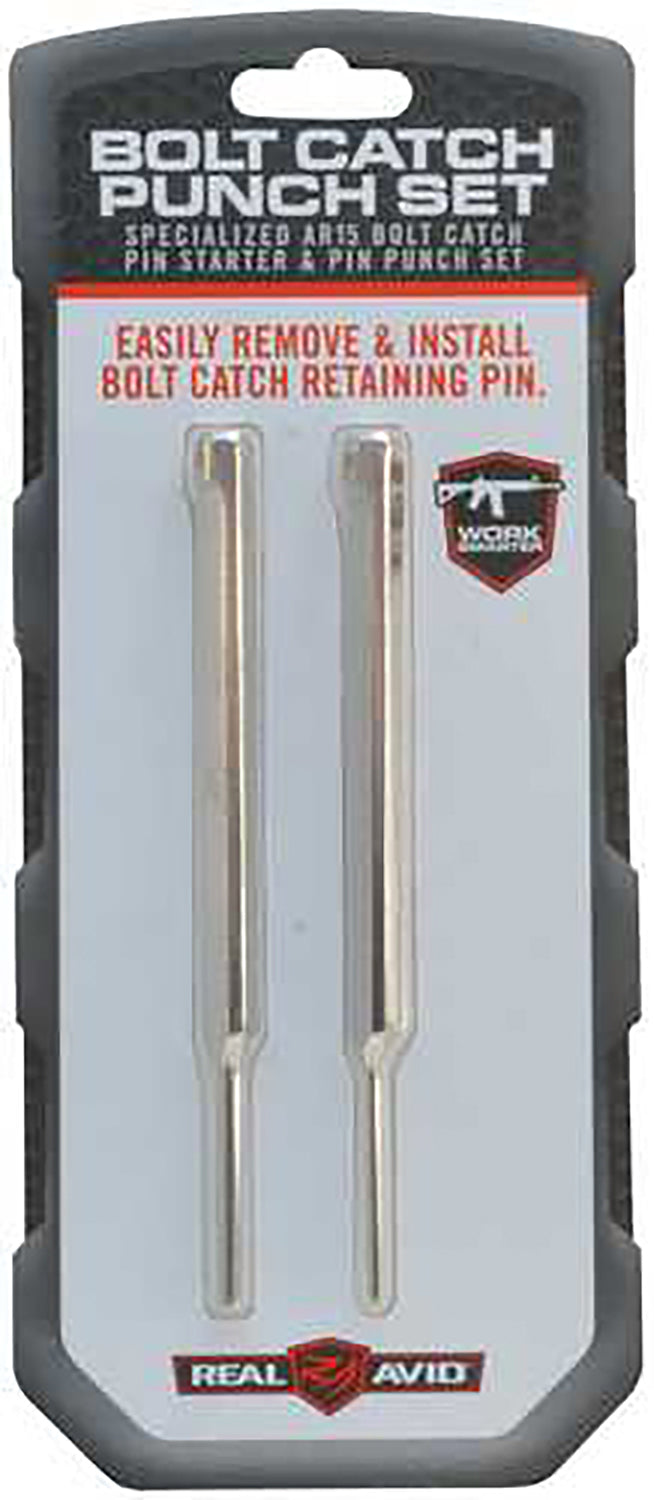 Real Avid Bolt Catch Punch Set AVBCPS Silver 223 Rem/5.56 AR-Platform