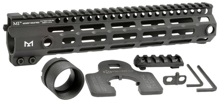 Midwest Industries MIG4M105 Tactical G4M One Piece Handguard 10.5" AR-15 M-LOK Black Anodized