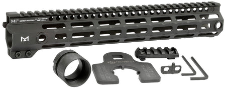 Midwest Industries MIG4M12625 AR-15 G4M 12.6" Free-Float M-LOK Handguard Black Hardcoat Anodized Aluminum