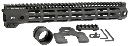 Midwest Industries MIG4M14 AR-15 G4M 14" Free-Float M-LOK Handguard Black Hardcoat Anodized Aluminum