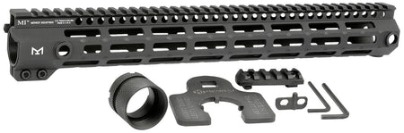 Midwest Industries MIG4M15 Tactical G4M One Piece Handguard 15" AR-15 M-LOK Black Hardcoat Anodized