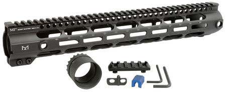 Midwest Industries MICRL30815 Combat Handguard AR-308 15" DPMS Low M-LOK Black Hardcoat Anodized 6061-T6