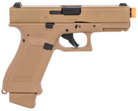 Umarex G19X Gen5 Airsoft CO2 Pistol 6mm Blowback Coyote Tan Polymer Frame 14+1