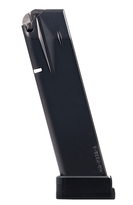 Mec-Gar MGP22620M Blued Anti-Friction Coated 20rd Extended 9mm Luger Mag for Sig Sauer P226