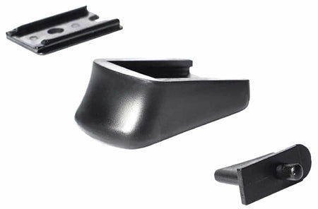 Mec-Gar F42090SET Blued Polymer & Steel Finger Rest Floorplate Set for Walther PP PPK PPK/S Mags