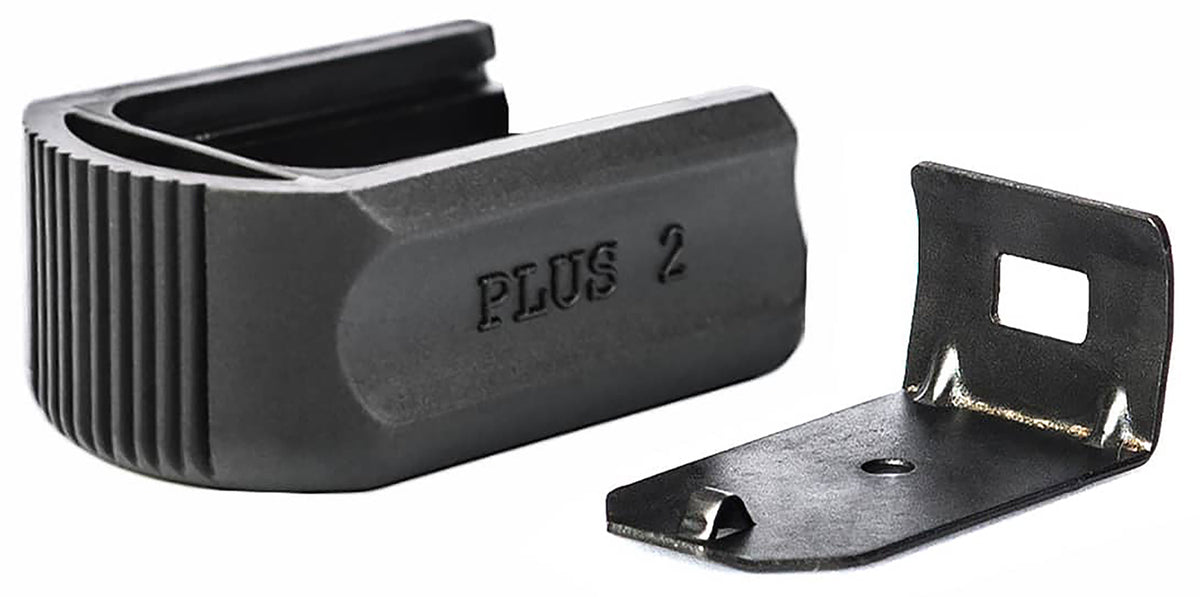 Mec-Gar F42099SET Black Polymer Steel Plus-2 Adapter Set for Mec-Gar Optimum Series Flush Fit Magazines