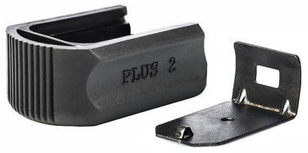 Mec-Gar F42099SET Black Polymer Steel Plus-2 Adapter Set for Mec-Gar Optimum Series Flush Fit Magazines