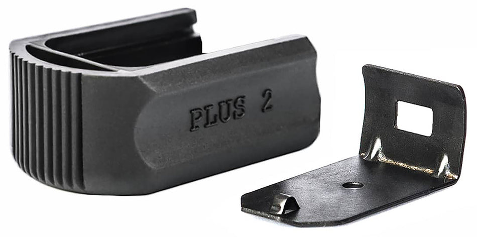 Mec-Gar F42099SET Black Polymer Steel Plus-2 Adapter Set for Mec-Gar Optimum Series Flush Fit Magazines