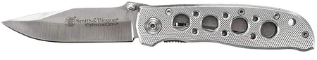 Smith & Wesson CK105HCP Extreme Ops Liner Lock 3.22" Drop Point 7Cr15MoV Blade Aluminum Handle with Clip