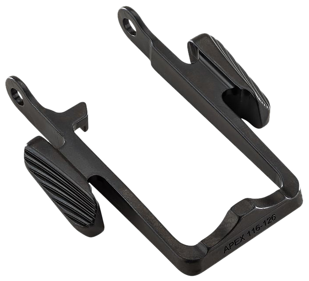 Apex 116126 CZ P-10C Enhanced Slide Release Black Steel Ambidextrous
