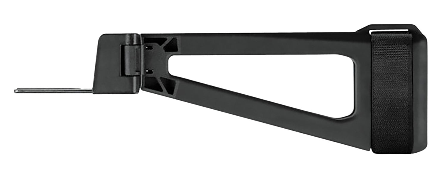 SB Tactical AKTF01SB AKTF Left Side-Folding Pistol Stabilizing Brace Black with AK Adapter