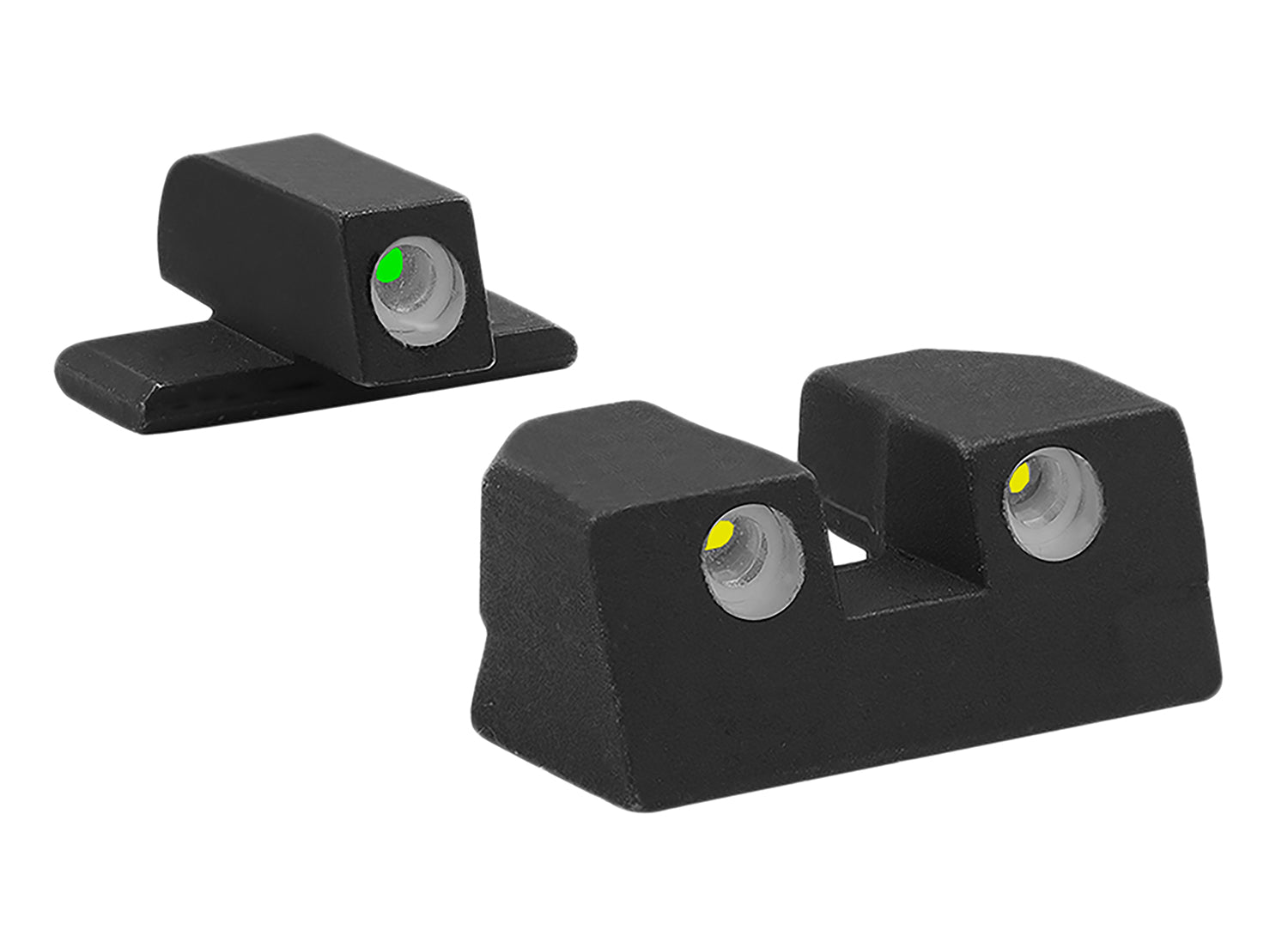 Meprolight USA Tru-Dot Green/Yellow Tritium White Dot Night Sights for Sig Sauer P-Series Dovetail #8