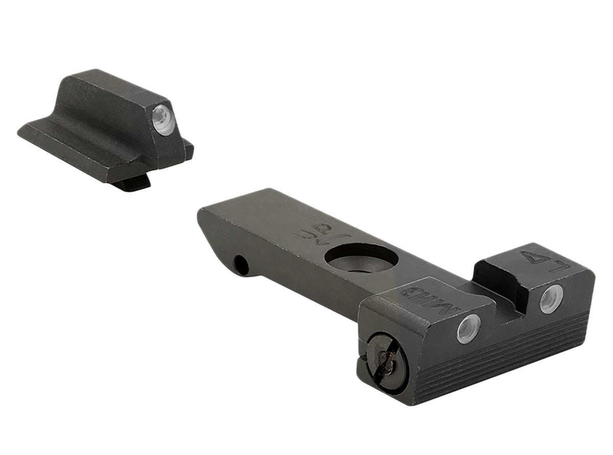 Meprolight Tru-Dot Adjustable Night Sights Green Tritium for Ruger GP100 Post Mount
