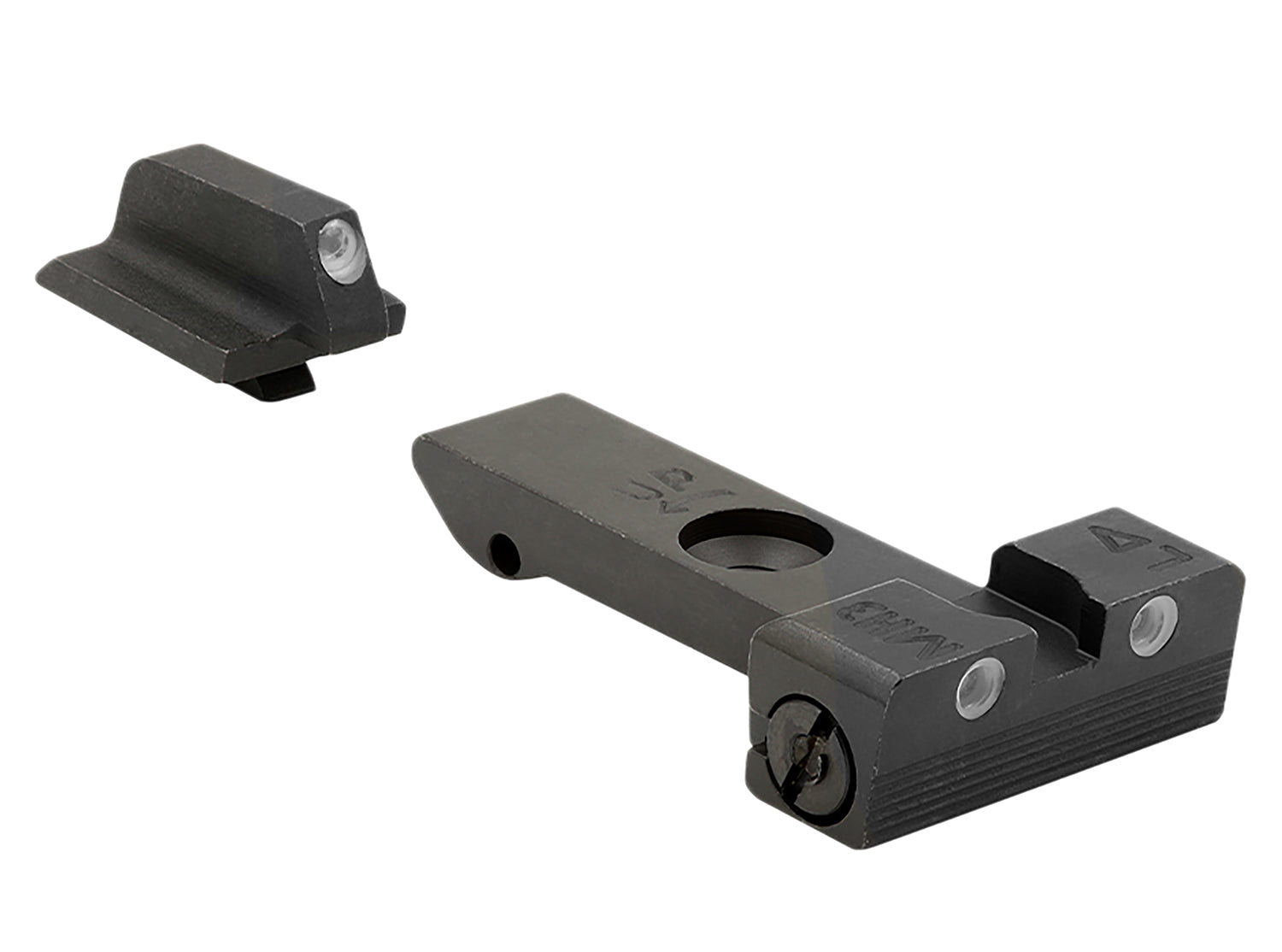 Meprolight Tru-Dot Adjustable Night Sights Green Tritium for Ruger GP100 Post Mount