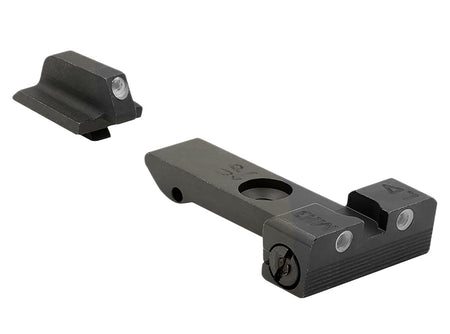 Meprolight Tru-Dot Adjustable Night Sights Green Tritium for Ruger GP100 Post Mount