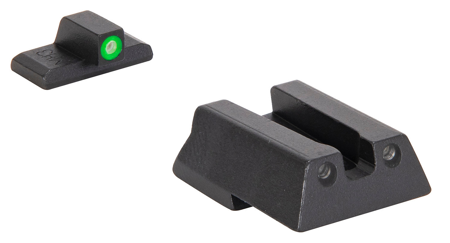 Meprolight Hyper-Bright Fixed Night Sight Set Green Tritium Green Outline HK VP9/HK45/P30/SFP9