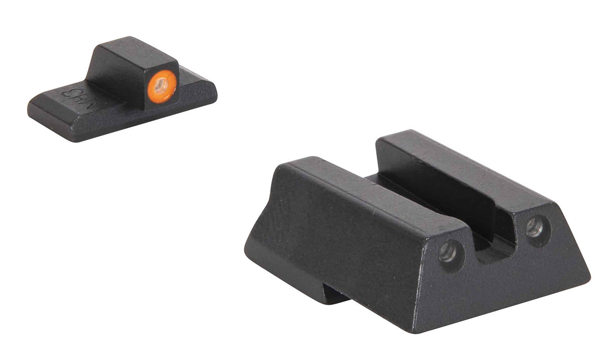 Meprolight Hyper-Bright Fixed Night Sight Set Green Tritium Orange Outline HK VP9/HK45/P30/SFP9