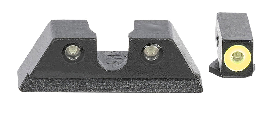 Meprolight USA Hyper-Bright 465003121 Day/Night Tritium Sight Set Black Frame Taurus G3C