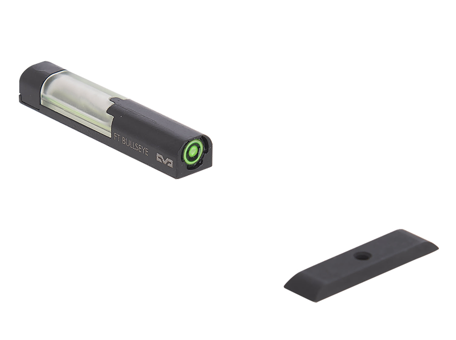Meprolight USA FT Bullseye 632013108 Green/Tritium Front Sight Post Mount Compatible w/Glock All Models