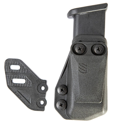 Blackhawk 416A02BK Stache Mag Carrier IWB Double Stack 1.5-Inch Belt Clip Black